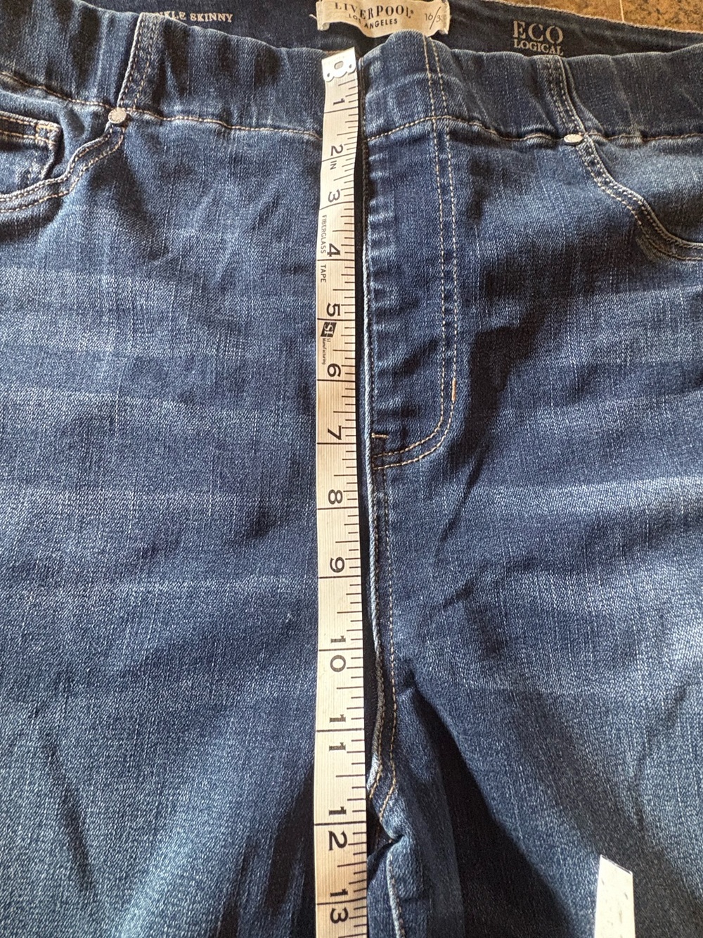 โจ Liverpool Pull-On Ankle Skinny Jeans | Size 16 | EUC โจ - Picture 5 of 7